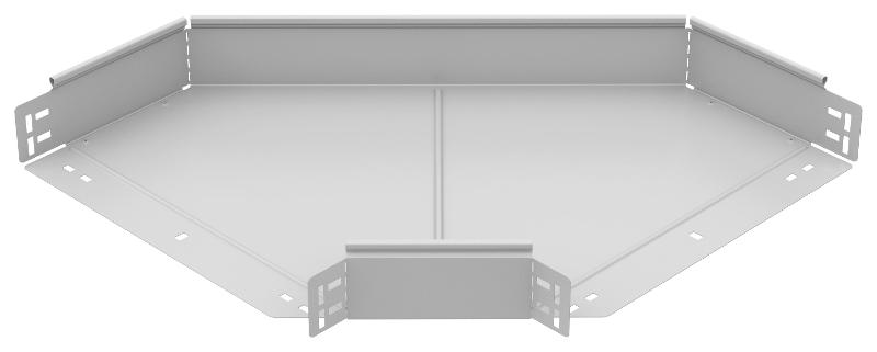 ESCA 5 Поворот 90град 100х400-1,2 RAL 9016