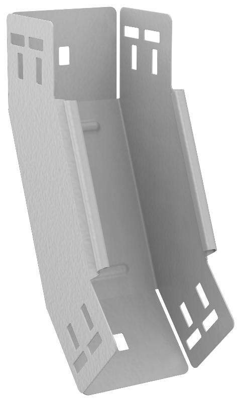 ESCA 5 Поворот верт. внутр. 45град 80х80-0,8 RAL 9016
