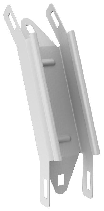 ESCA 5 Поворот верт. внеш. 45град 35х50-0,8 RAL 9016