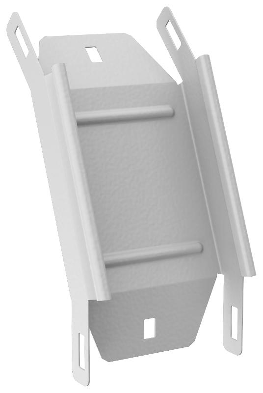 ESCA 5 Поворот верт. внеш. 45град 35х100-0,8 RAL 9016