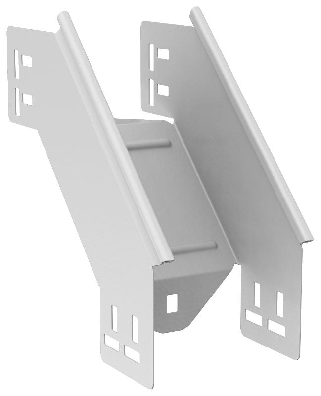 ESCA 5 Поворот верт. внеш. 90град 80х100-0,8 RAL 9016