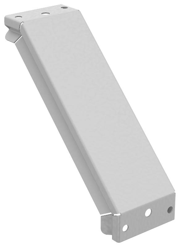 ESCA 5 Кр. пов. верт. внеш. 90град 50х50-0,8 RAL 9016