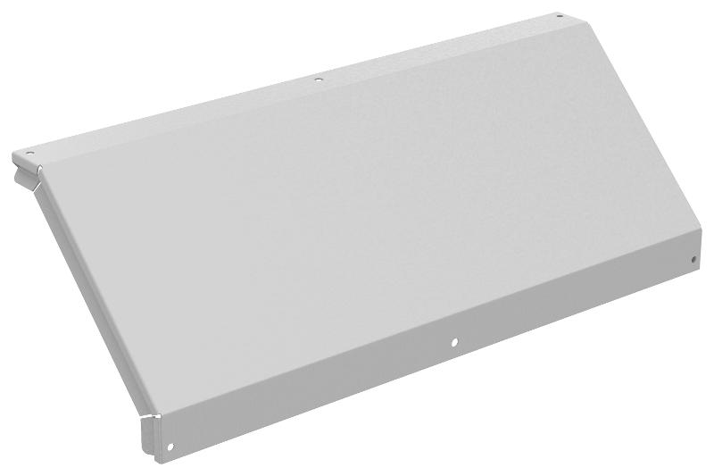 ESCA 5 Кр. пов. верт. внеш. 90град 80х500-1,2 RAL 9016