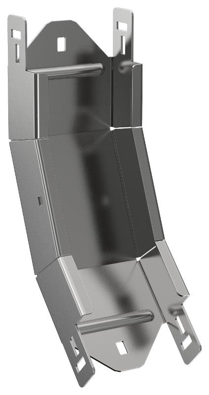 ESCA 7 Поворот верт. внутр. 45град 50х100-2,0