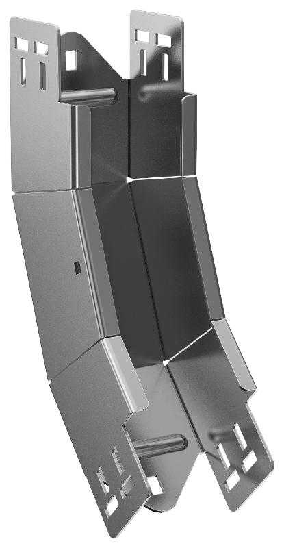 ESCA 7 Поворот верт. внутр. 45град 80х80-2,0