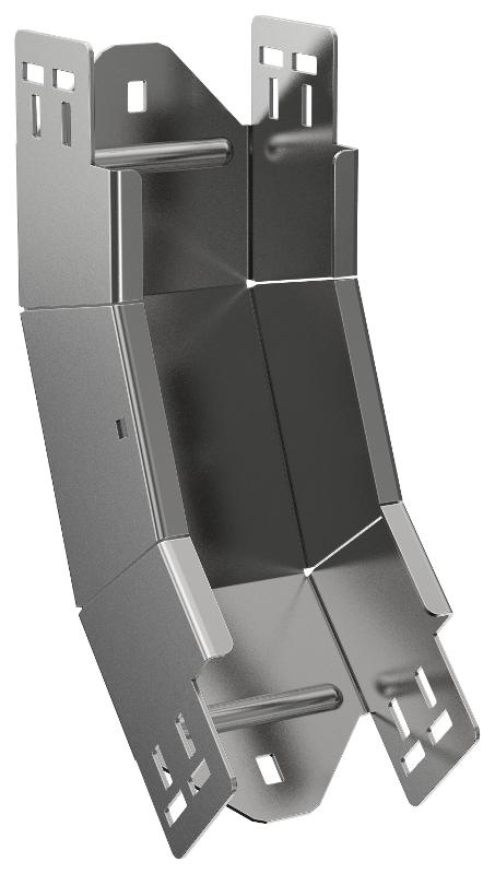 ESCA 7 Поворот верт. внутр. 45град 80х100-2,0