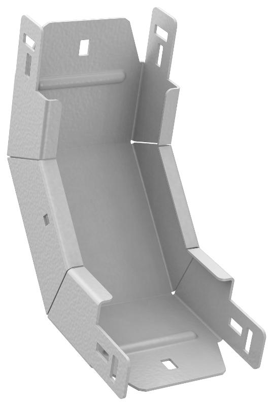 ESCA 7 Поворот верт. внутр. 90град 50х100-2,0 RAL 9016