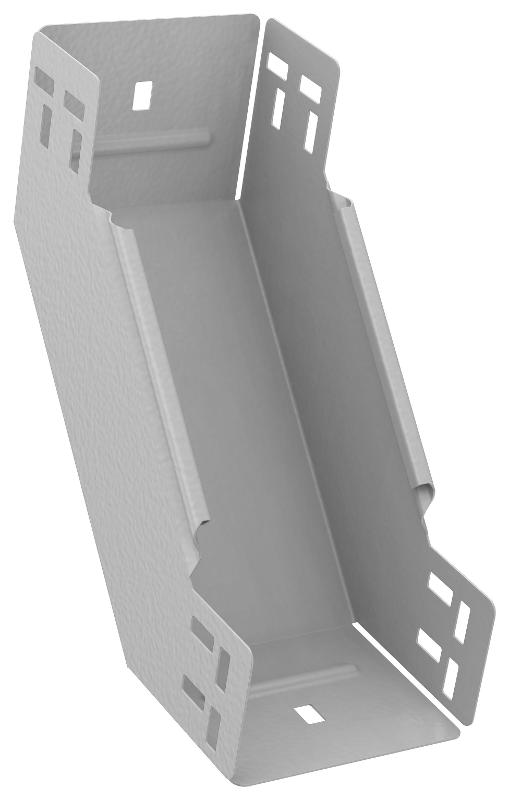 ESCA 7 Поворот верт. внутр. 90град 80х100-1,5 RAL 9016