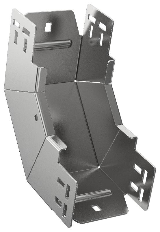ESCA 7 Поворот верт. внутр. 90град 80х100-2,0