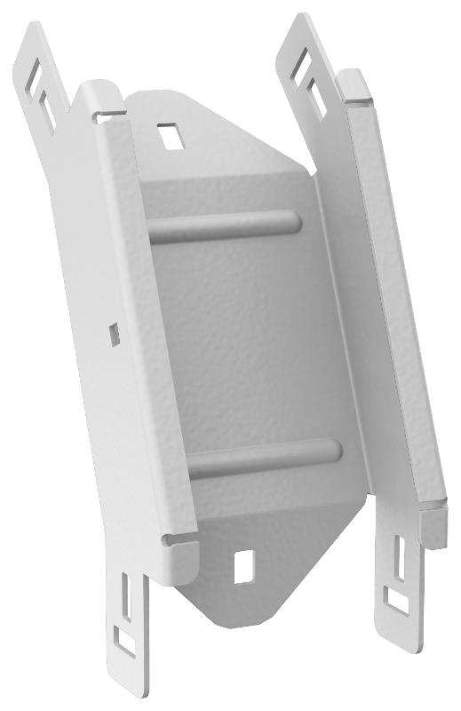 ESCA 7 Поворот верт. внеш. 45град 50х100-2,0 RAL 9016