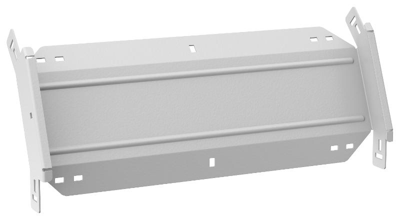 ESCA 7 Поворот верт. внеш. 45град 50х500-2,0 RAL 9016