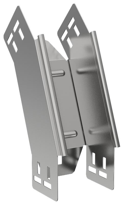 ESCA 7 Поворот верт. внеш. 45град 80х80-1,5