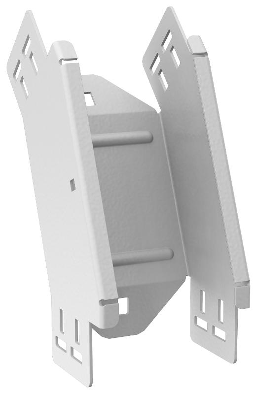 ESCA 7 Поворот верт. внеш. 45град 100х100-2,0 RAL 9016