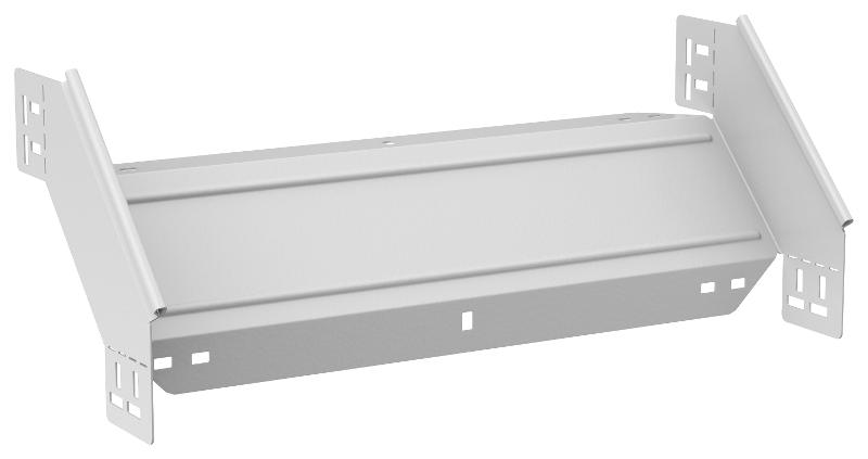 ESCA 7 Поворот верт. внеш. 90град 80х600-1,5 RAL 9016