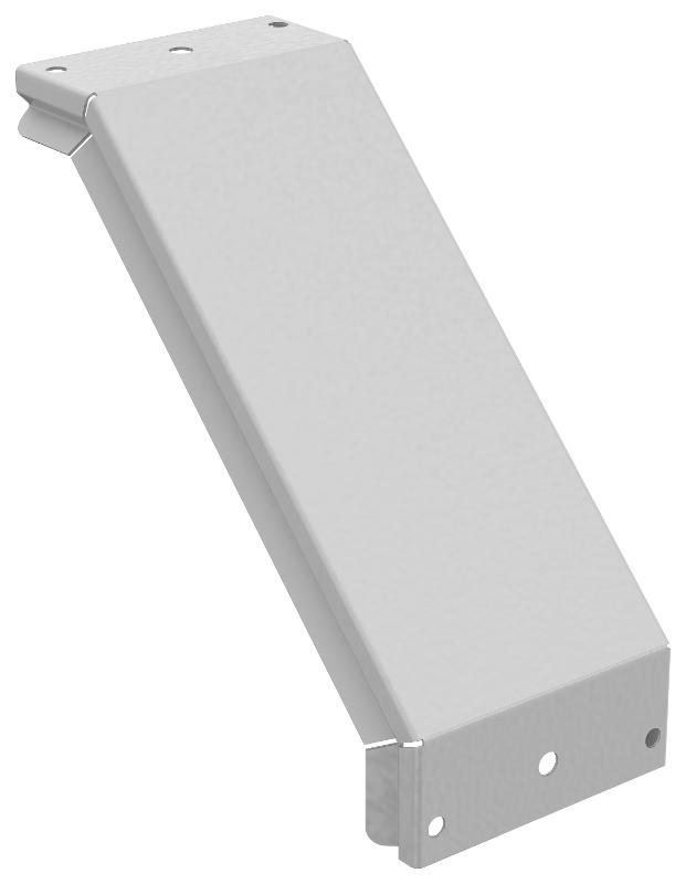 ESCA 7 Кр. пов. верт. внеш. 90град 80х80-1,5 RAL 9016