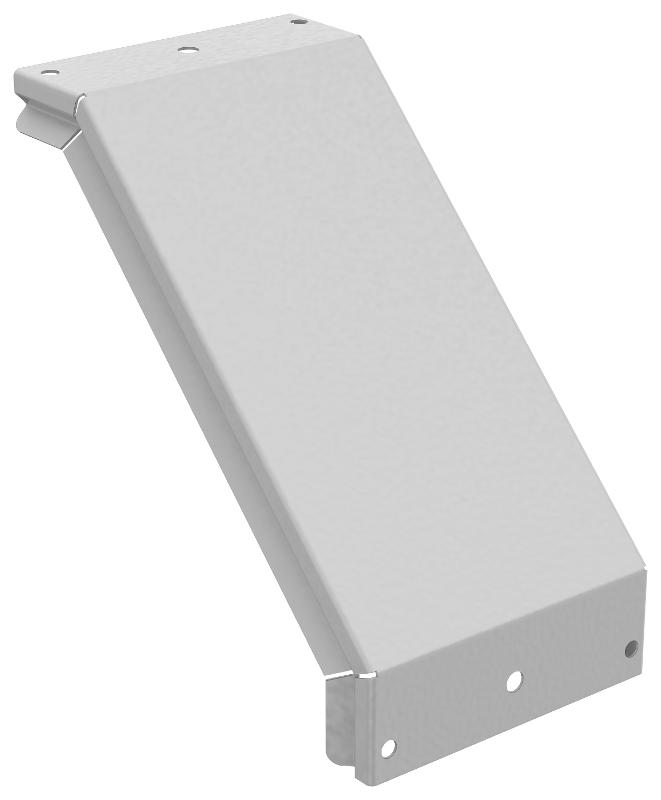 ESCA 7 Кр. пов. верт. внеш. 90град 80х100-1,5 RAL 9016