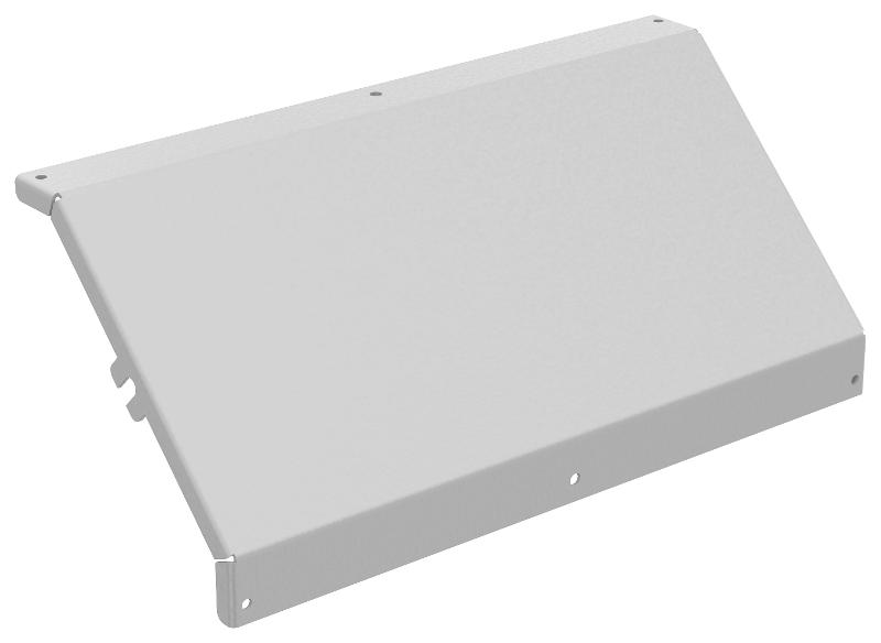 ESCA 7 Кр. пов. верт. внеш. 90град 100х400-2,0 RAL 9016