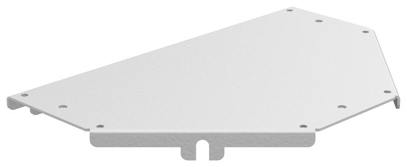 ESCA 7 Кр. разветвителя Т-обр. 80-2,0 RAL 9016