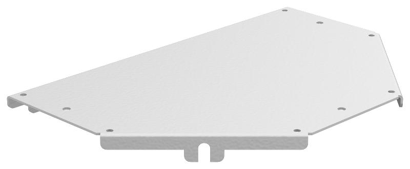 ESCA 7 Кр. разветвителя Т-обр. 100-2,0 RAL 9016