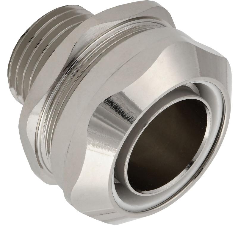ELASTA Муфта вводная MB15 М16 латунная IP67