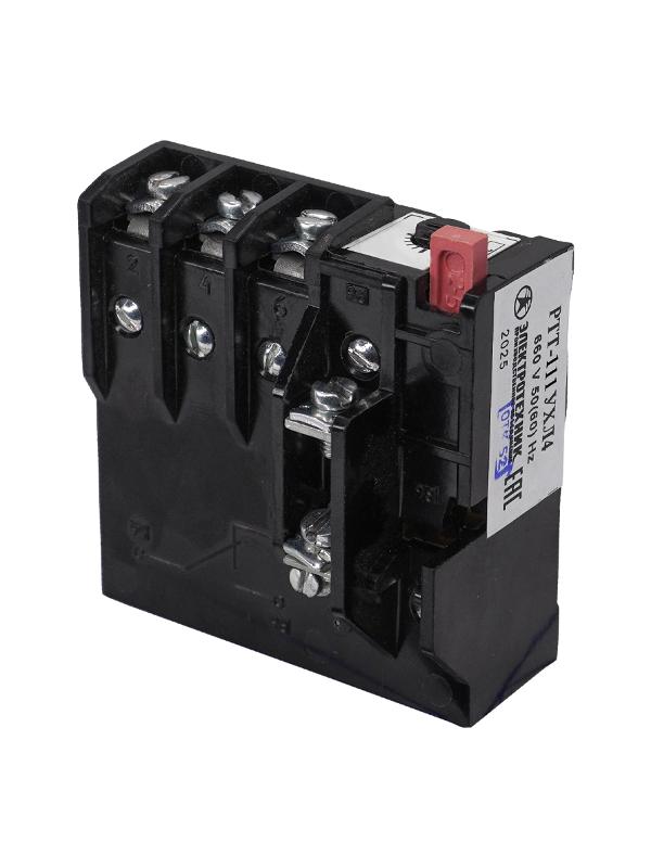 РТТ-111 УХЛ4, 16,0А, 660В/50Гц, 1р, 13,6-18,4А, ручной возврат, реле электротепловое токовое (ЭТ)
