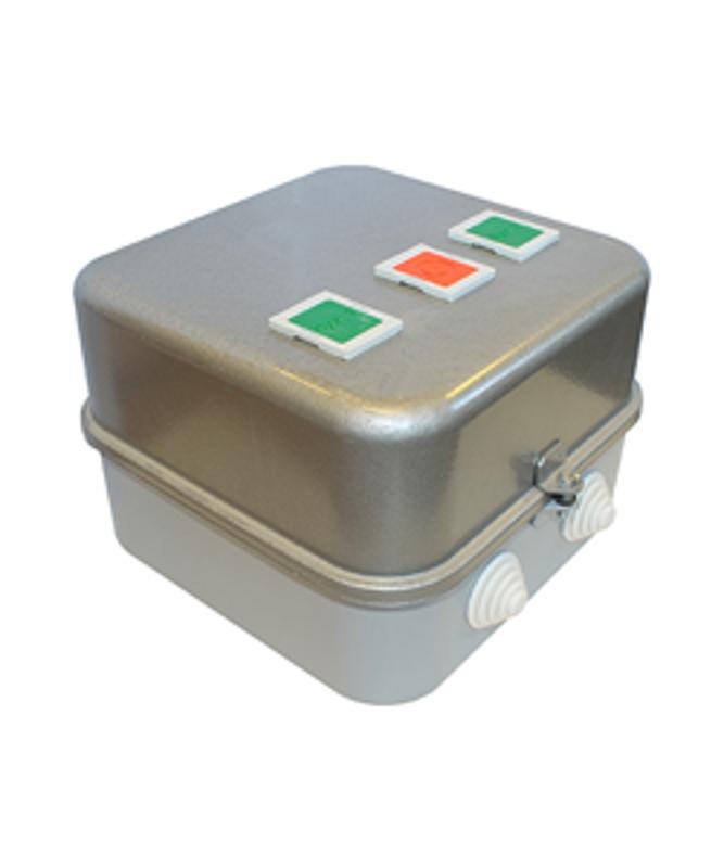 ПМ12-040560 У3 В, 220В/50Гц, 4з+2р, 40А, реверсивный, в корпусе IP40, с кнопками ПУСК+СТОП+R, пускатель электромагнитный