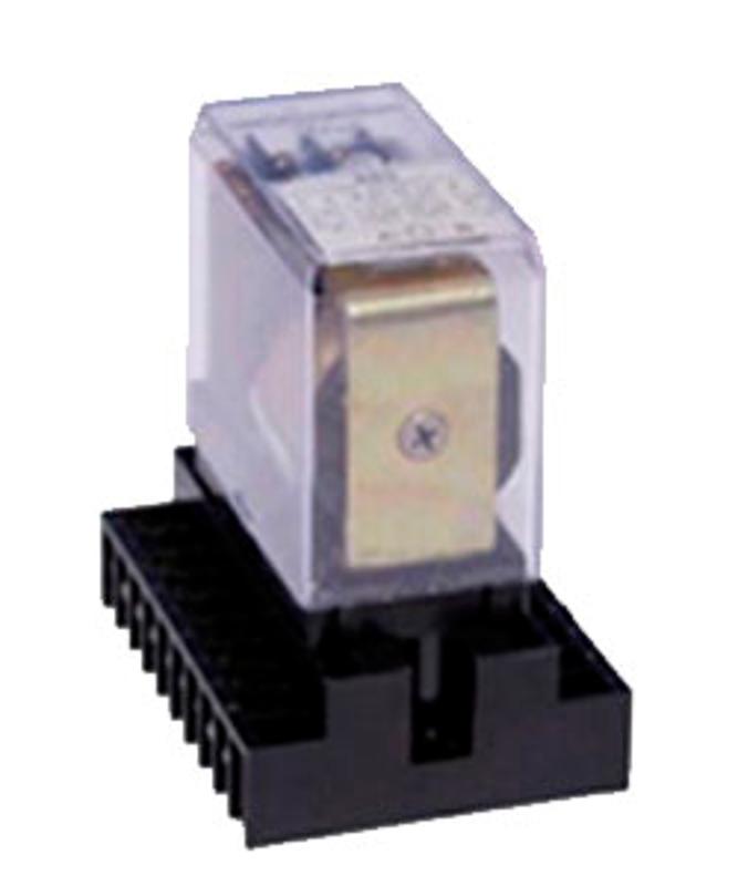 РПУ-2М-211-1420-У3, 220В DC, под винт, 6А, 4з+2р, IP40, реле промежуточное