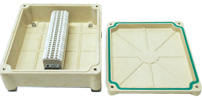 КСП-25/00/25 У2, 25 клемм, IP65 (без каб. вводов), коробка клеммная