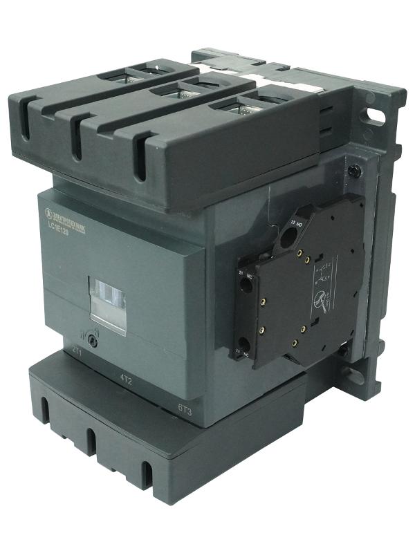 LC1E120Q5, 3Р, 120А, 1НО+1НЗ, 380В/50Гц, контактор электромагнитный  (ЭТ)
