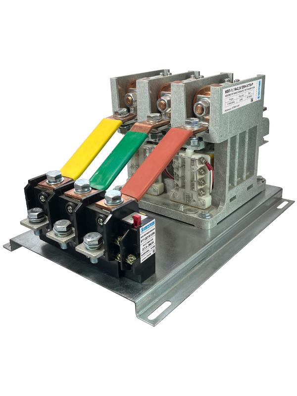 КВТ-1,14-2,5/250-3 У3-Р, трёхполюсный, 250А, 220В AC/DC, 4з+3р, нереверсивный, с реле РТТ12 167-250А, IP00, контактор вакуумный  (ЭТ)