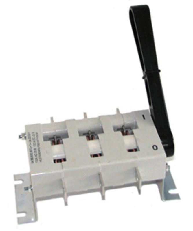 ВР32-31 А 30220-00 УХЛ3, 100А, несъёмная боковая рукоятка, 3-х полюсный на 1 напр., IP00, выключатель-разъединитель  (ЭТ)