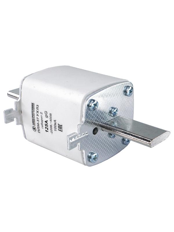 Плавкая вставка ППН-37 УХЛ3, 125А, габарит 2, IP00  (ЭТ)