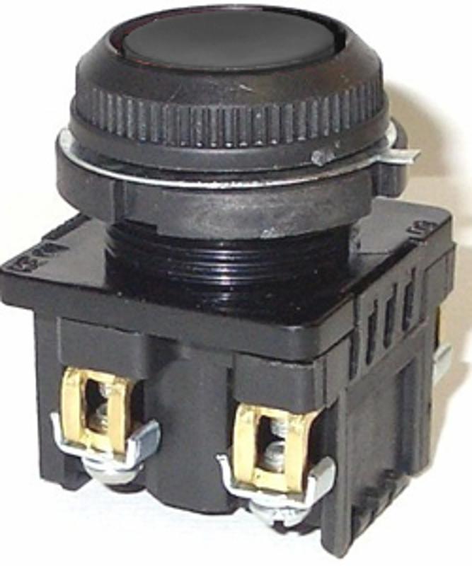 КЕ-181 У2 исп.1, черный, 2з, цилиндр, IP54, 10А ,660В, выключатель кнопочный (ЭТ)