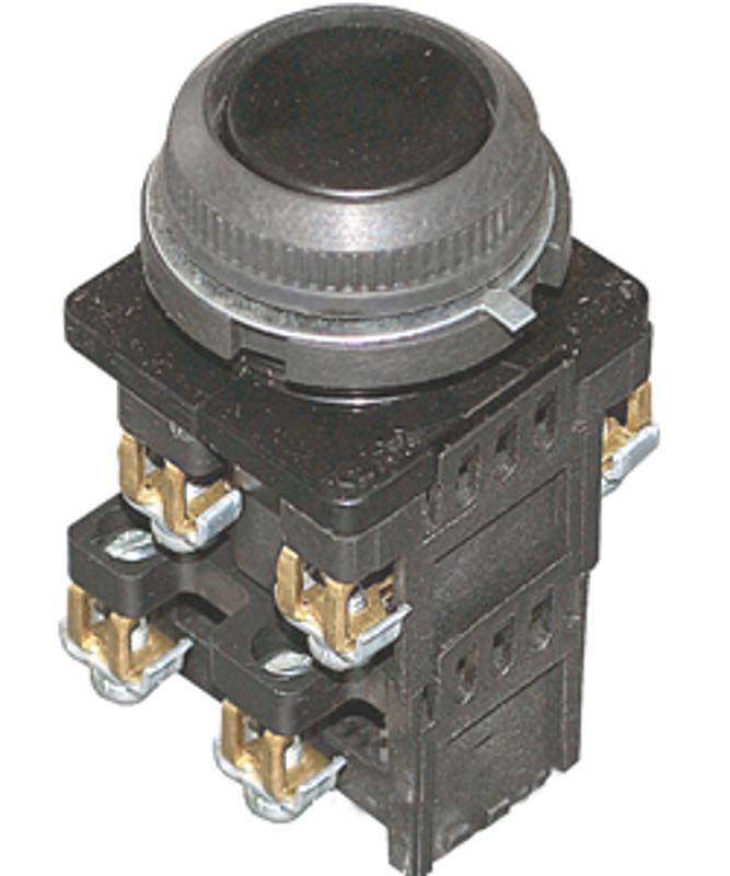 КЕ-182 У2 исп.4, черный, 1з+3р, цилиндр, IP54, 10А ,660В, выключатель кнопочный (ЭТ)
