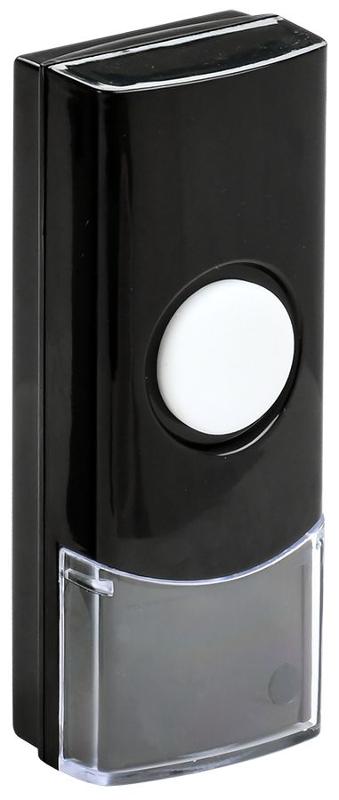 Кнопка для звонка беспроводного КЗБ2 IP44 черная