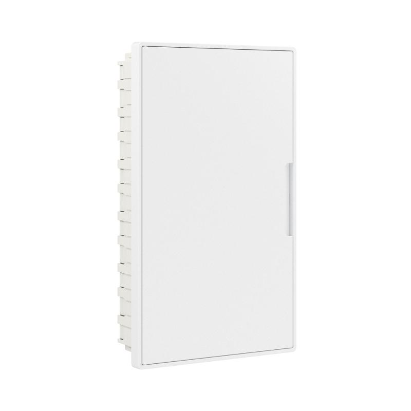 Щиток 36 мод встраиваемый  FRAME, белый, с белой дверцей, с 4 шинами PEN (2шт на 8 отв. и 2шт на 10отв.)