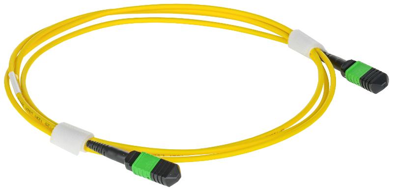 ITK Сборка кабельная MTPm-MTPm тип A 12 SM OS2 45м