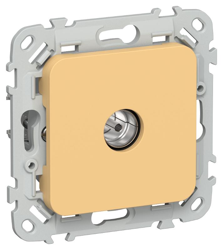 FLITE Розетка TV экран. оконечная тип M РТВм-1-1-1-ФлЗ золотарник