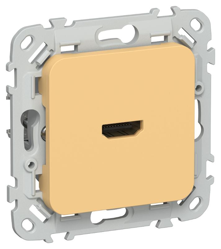 FLITE Розетка HDMI РШДМА-ФлЗ золотарник