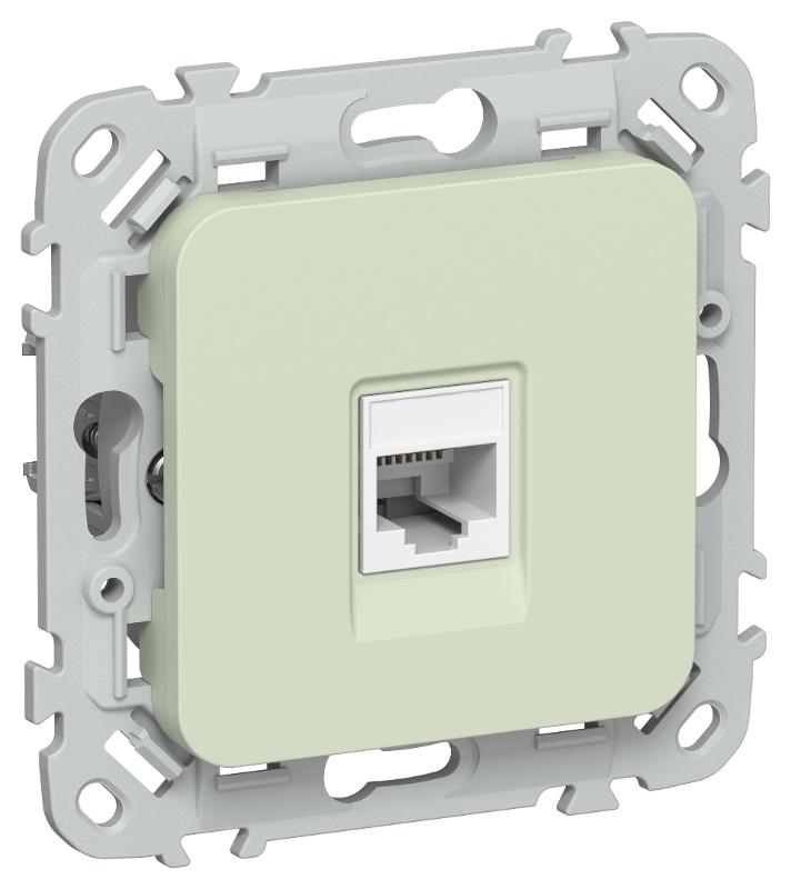 FLITE Розетка компьютерная RJ45 кат.6 UTP РК6-1-0-ФлП панг