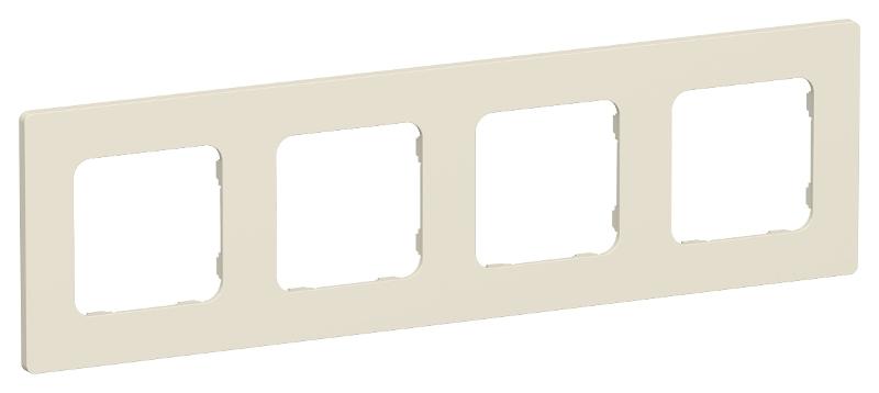 FLITE Classic Рамка 4-ая РУ-4-К-ФлСл сливочный
