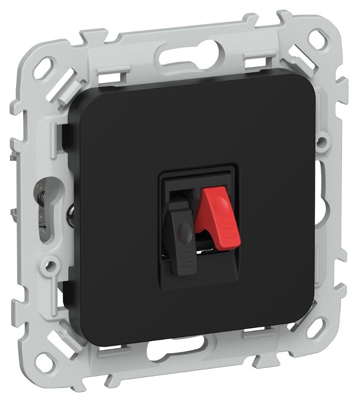 FLITE Розетка аудиоРА-1-ФлЧ черный
