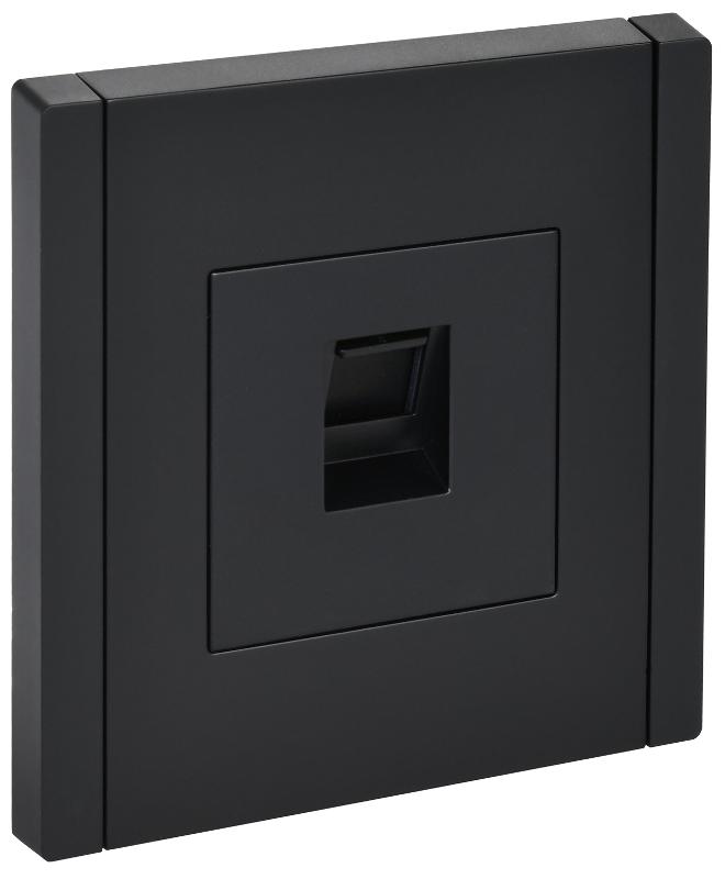FORTE&PIANO Розетка комп. RJ45 кат.6 FP131 черный