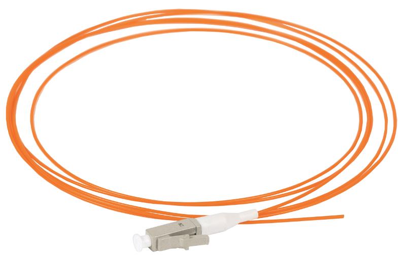 Оптический пигтеил, (MM), 50/125 (OM2), LC/UPC, LSZH, 1,5м