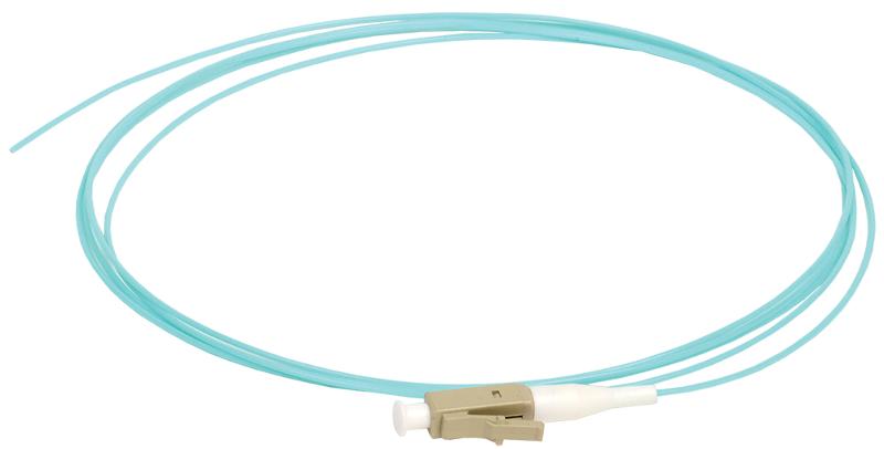 Оптический пигтеил, (MM), 50/125 (OM3), LC/UPC, LSZH, 1,5м
