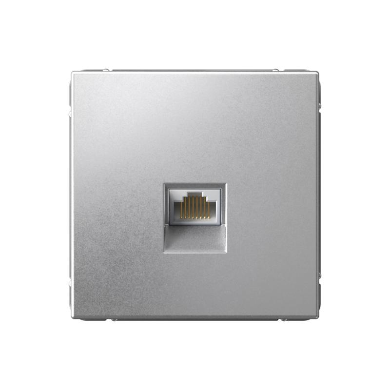 ArtGallery Алюминий Розетка компьютерная RJ45, кат. 5е, механизм