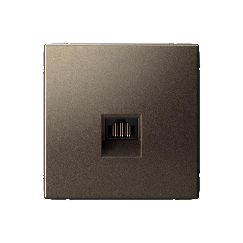 ArtGallery Мокко Розетка компьютерная RJ45, кат. 5е, механизм