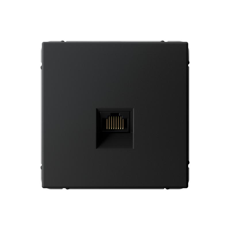 ArtGallery Карбон Розетка компьютерная RJ45, кат. 5е, механизм