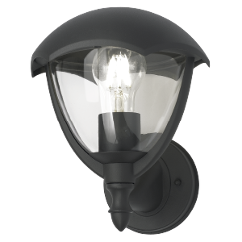 Светильник садово-парковый Aura на стену вверх 188*210*238mm, 170-240V / 50Hz, 1xE27, Max.60W, IP54