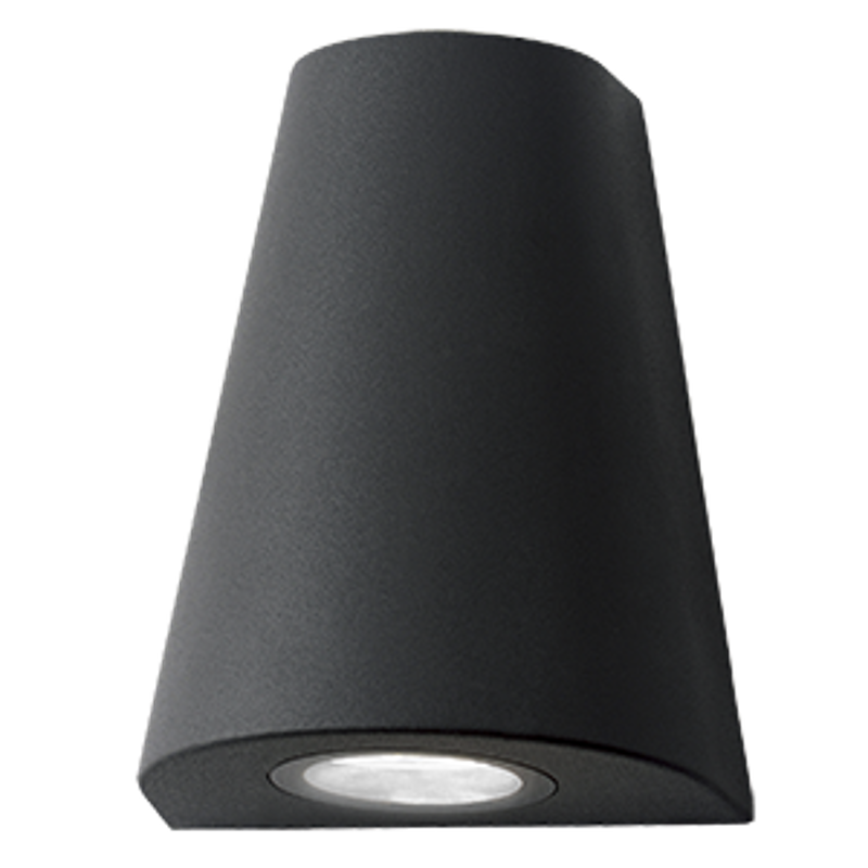 Светильник садово-парковый Sigma настенный архитектурный, 2xGU10, 125*88*156mm, 170-240V / 50Hz, 2xMax.35W, IP54